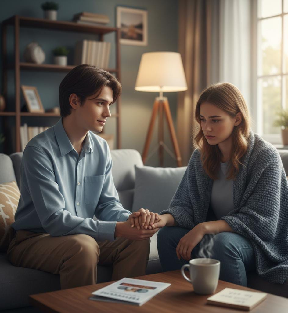 deal with depression patient