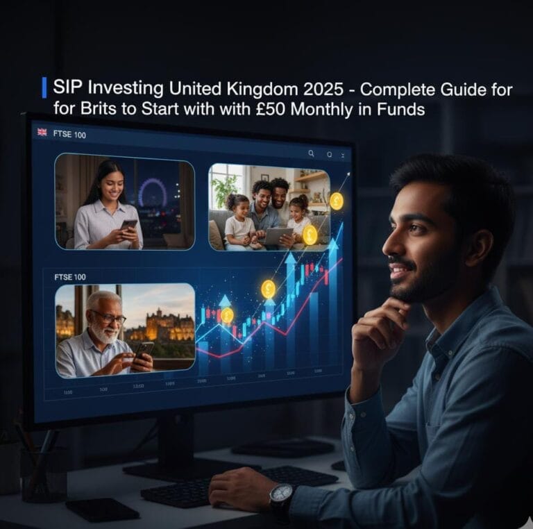 SIP Investing UK 2025: How £50 Can Make You Financially Free