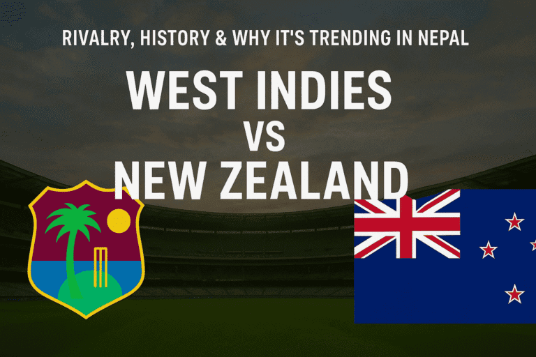 West Indies vs New Zealand