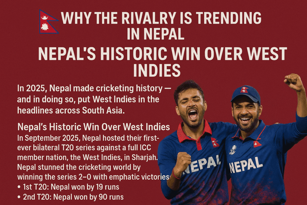 🇳🇵 Why the Rivalry Is Trending in Nepal