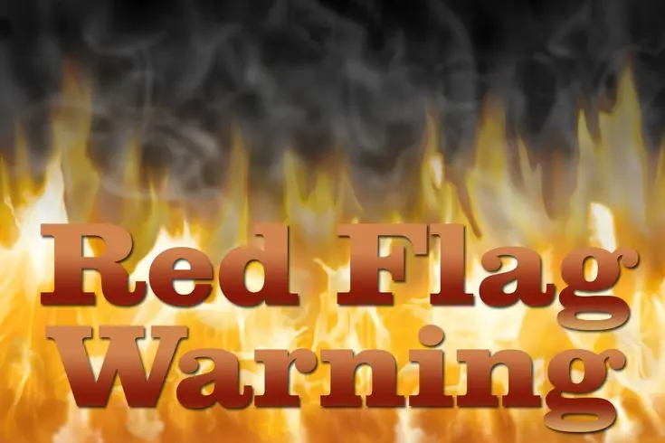 Red Flag Warning Issued in Several States – What to Know