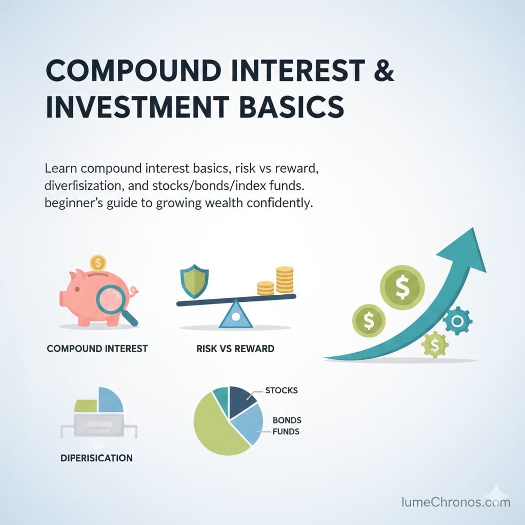 Compound Interest & Investment Basics: A Beginner's Guide |2025|