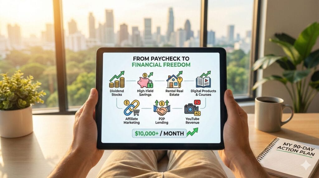 7 Passive Income Streams That Made Me $10,000/Month in 2025