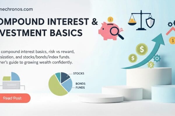 Compound Interest & Investment Basics: A Beginner's Guide