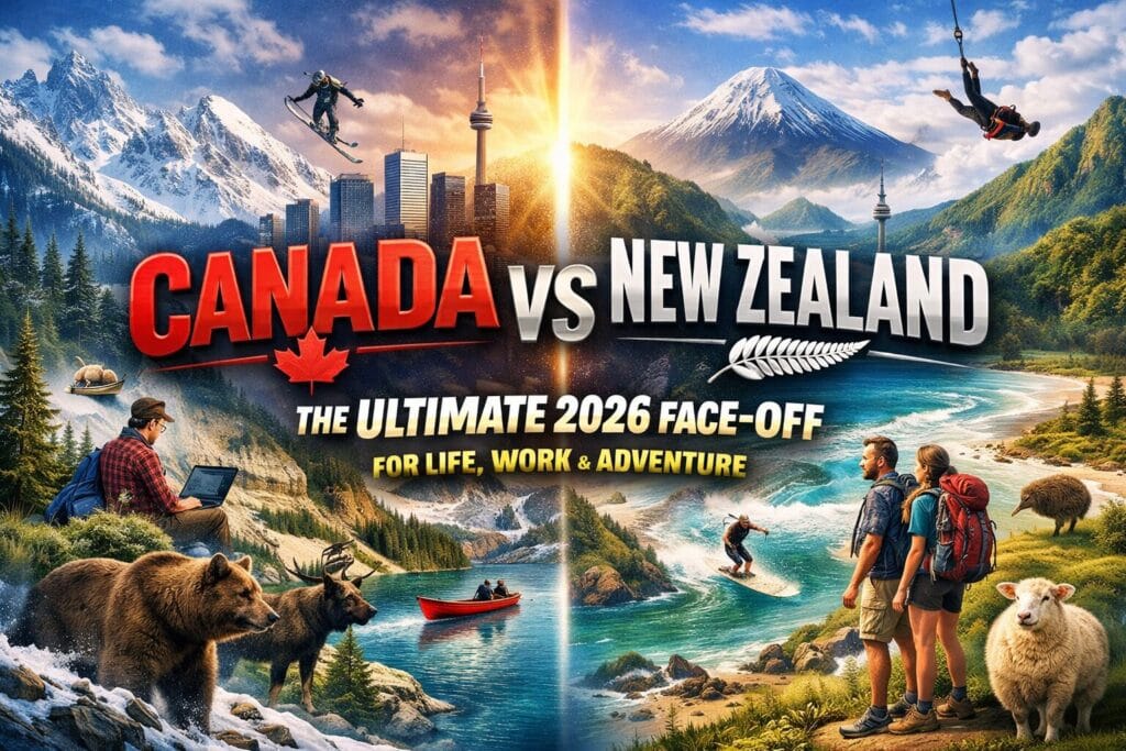 Canada vs New Zealand: The Ultimate 2026 Face-Off for Life, Work & Adventure