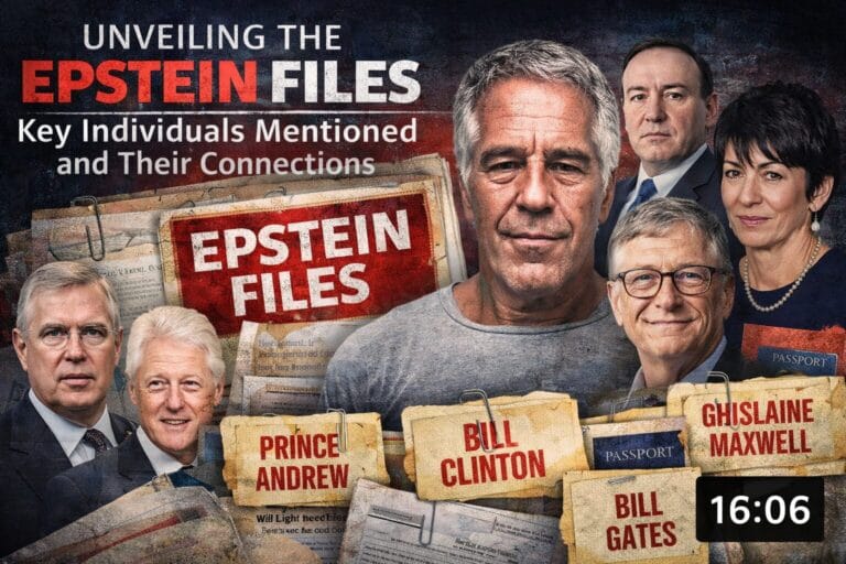 Unveiling the Epstein Files: Key Individuals Mentioned and Their Connections