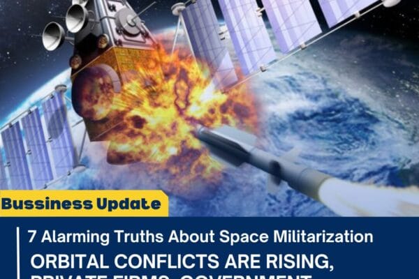 7 Alarming Truths About Space Militarization &Satellite Wars