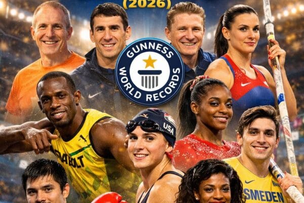 Top 10 Athletes With the Most Guinness World Records (2026)