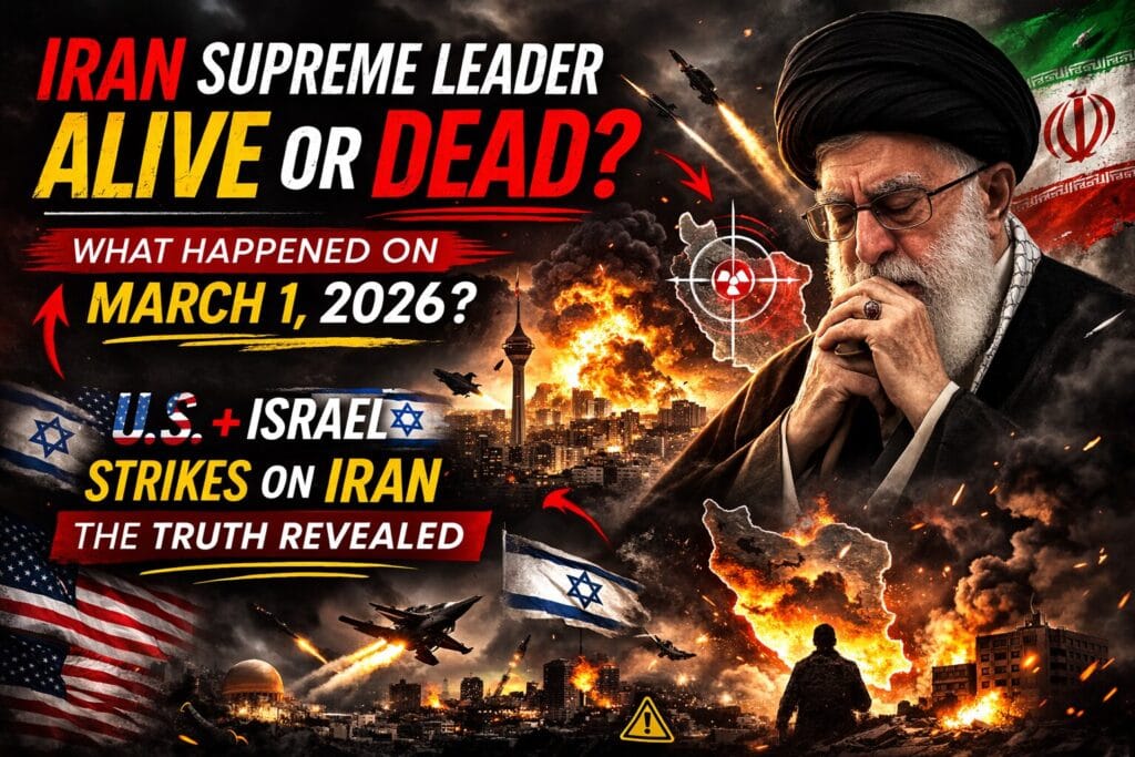 Alive or Dead? Iran’s Supreme Leader after the March 1, 2026 Attacks