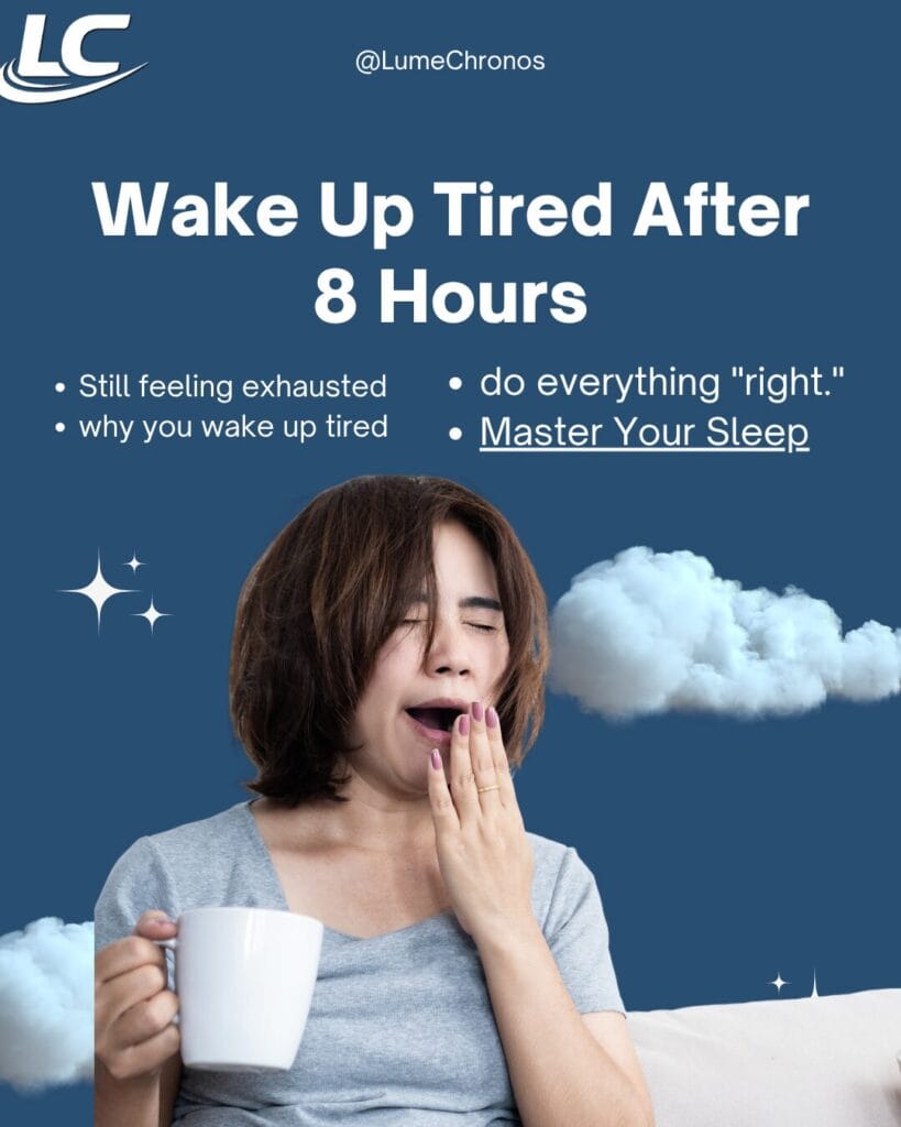 Why Do I Wake Up Tired After 8 Hours? Hidden Causes Fixed