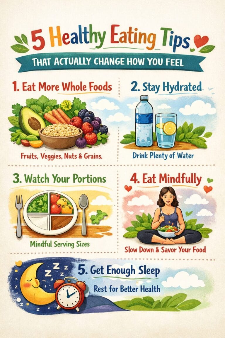 5 Healthy Eating Tips That Actually Change How You Feel