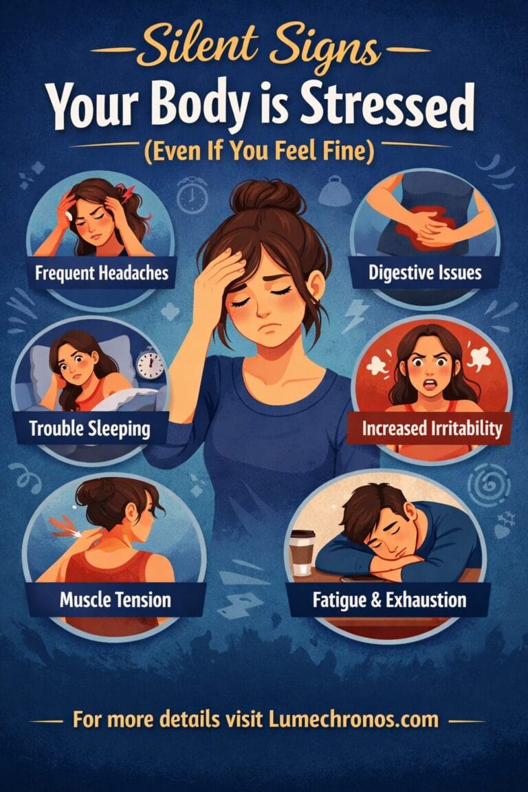 10 Silent Signs Your Body is Stressed (Even If You Feel Fine)