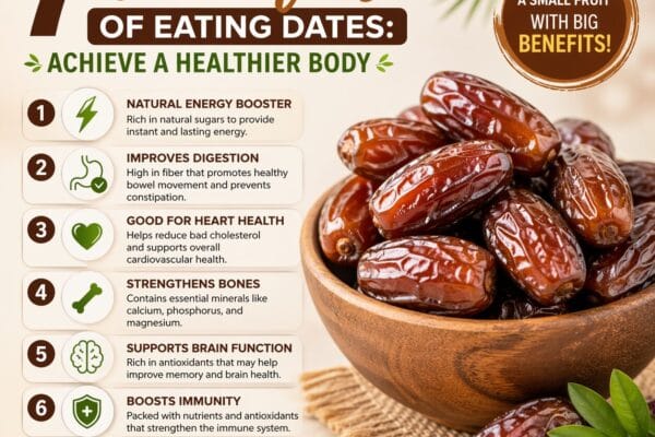 7 Amazing Benefits of Eating Dates: Achieve a Healthier Body