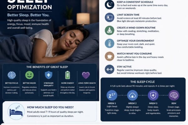 Sleep Optimization: How to Sleep Better Every Night