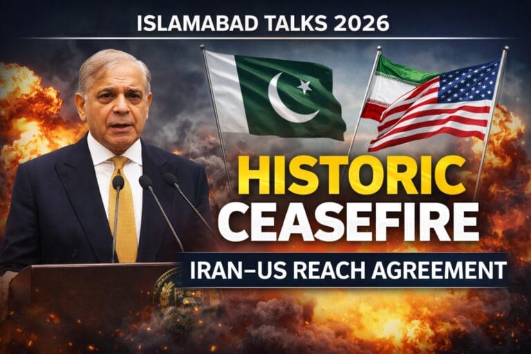 Islamabad Talks 2026: How the Iran–US Ceasefire Could Change Global Politics
