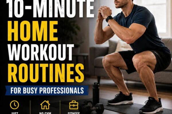 10-Minute Home Workouts for Busy Professionals That Work