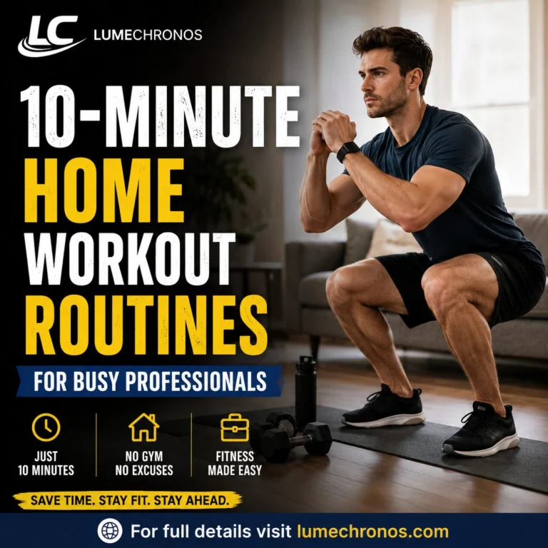 10-Minute Home Workout Routines for Busy Professionals 10-Minute Home Workouts for Busy Professionals That Work