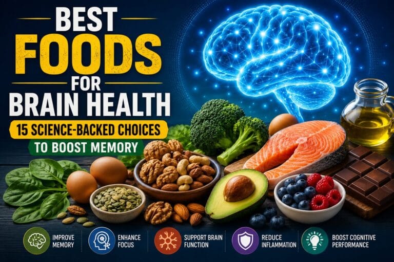 Best Foods for Brain Health: 15 Science-Backed Choices to Boost Memory