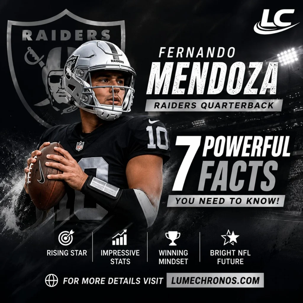 Fernando Mendoza Raiders Quarterback: 7 Powerful Facts