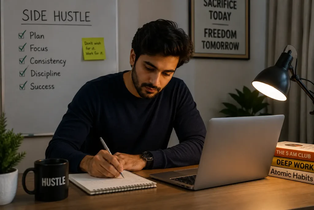 Start a Side Hustle While Working a Full-Time Job