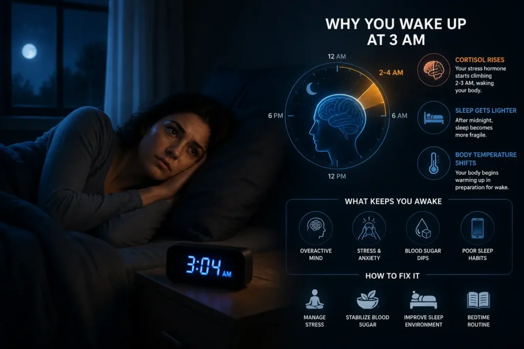 Why You Wake Up at 3 AM Every Night