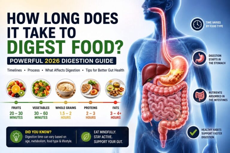 How Long Does It Take to Digest Food? Powerful 2026 Digestion Guide