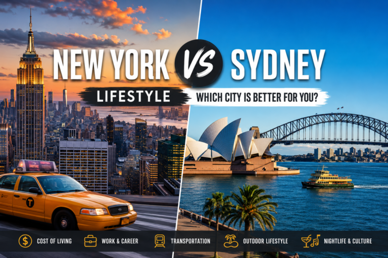 New York vs Sydney Lifestyle: The Surprising Truth in 2026