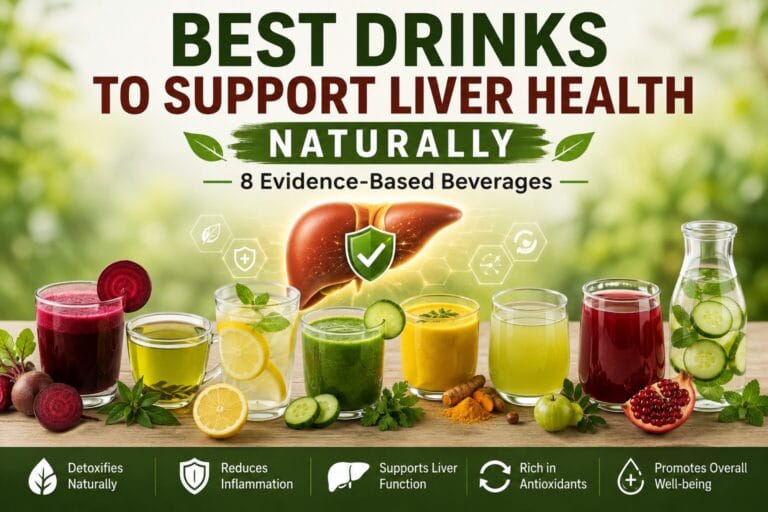 Best Drinks to Support Liver Health Naturally: 8 Evidence-Based Beverages