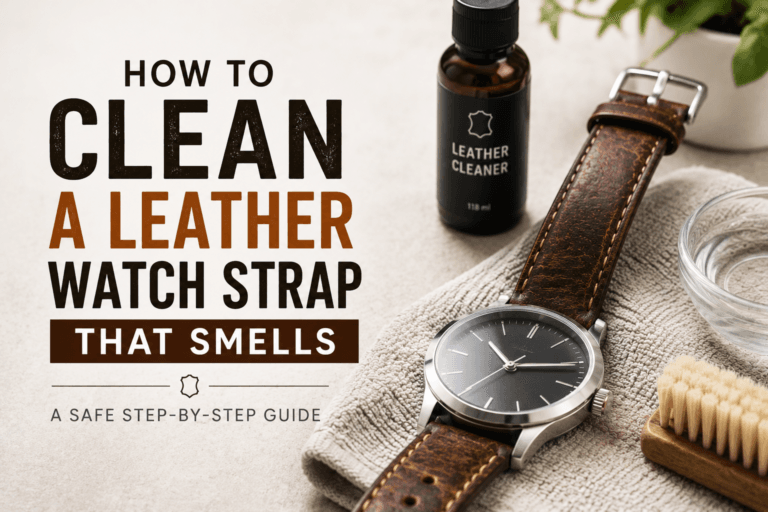 How to Clean a Leather Watch Strap That Smells: Safe Step-by-Step Guide how to clean a leather watch strap that smells